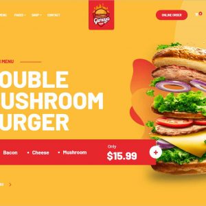 Gloreya Fast Food WordPress Theme
