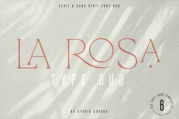 La Rosa Sans Serif Font