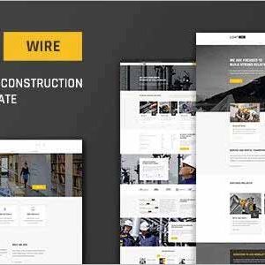 Lightwire Construction Drupal Theme