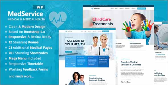 MedService Medical WordPress Theme