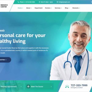 Medizco Medical Clinic WordPress Theme