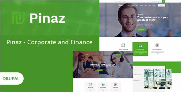 Pinaz Business Agency Drupal Theme