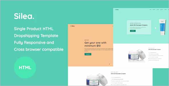 Silea Onepage Product Landing HTML Template
