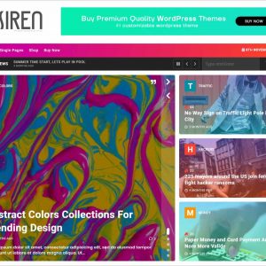 Siren News Magazine WordPress Theme