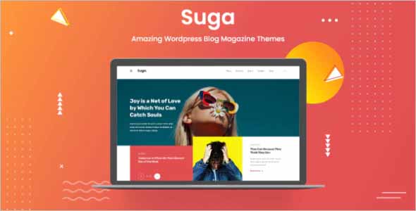 Suga Magazine and Blog WordPress Theme