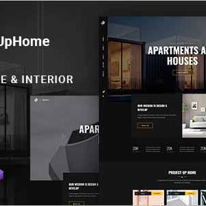UpHome Modern Architecture HTML Template