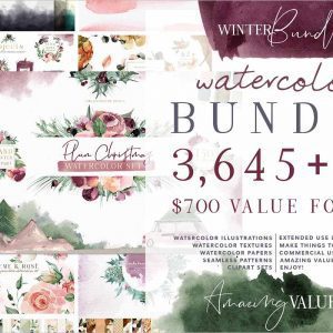 Watercolor Bundle Designer Deal