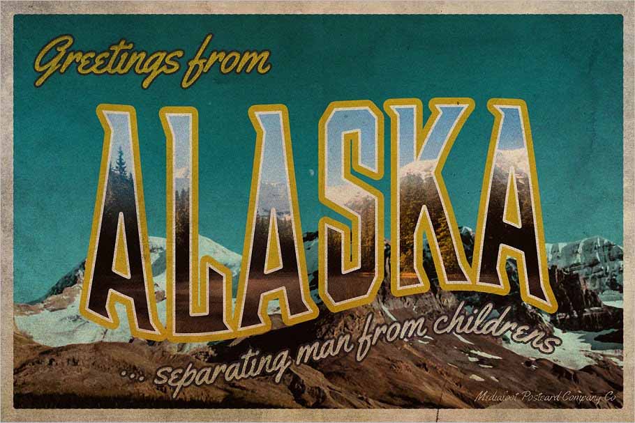 Vintage Greetings Postcard Generator