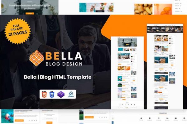 Bella Blog HTML Template