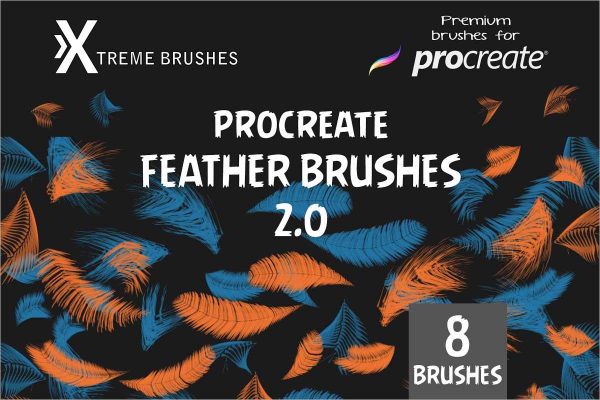 Procreate Feather Brushes