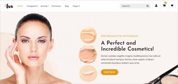 Beauty and Cosmetics Shopify Theme