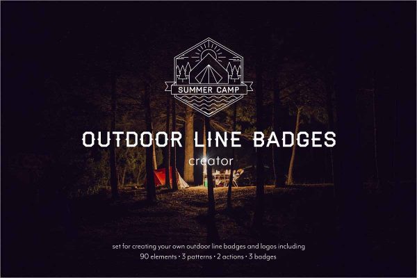 Outdoor Line Badges Creator
