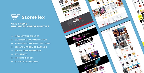 StoreFlex Multipurpose OpenCart Template    