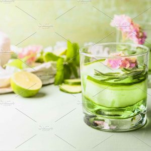 Green Cucumber Lime Drink