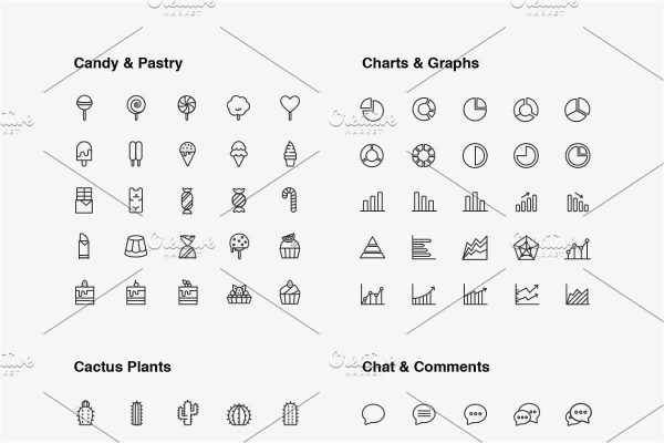 Ultimate Line Icons Pack