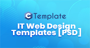 15 IT Web Design Templates PSD