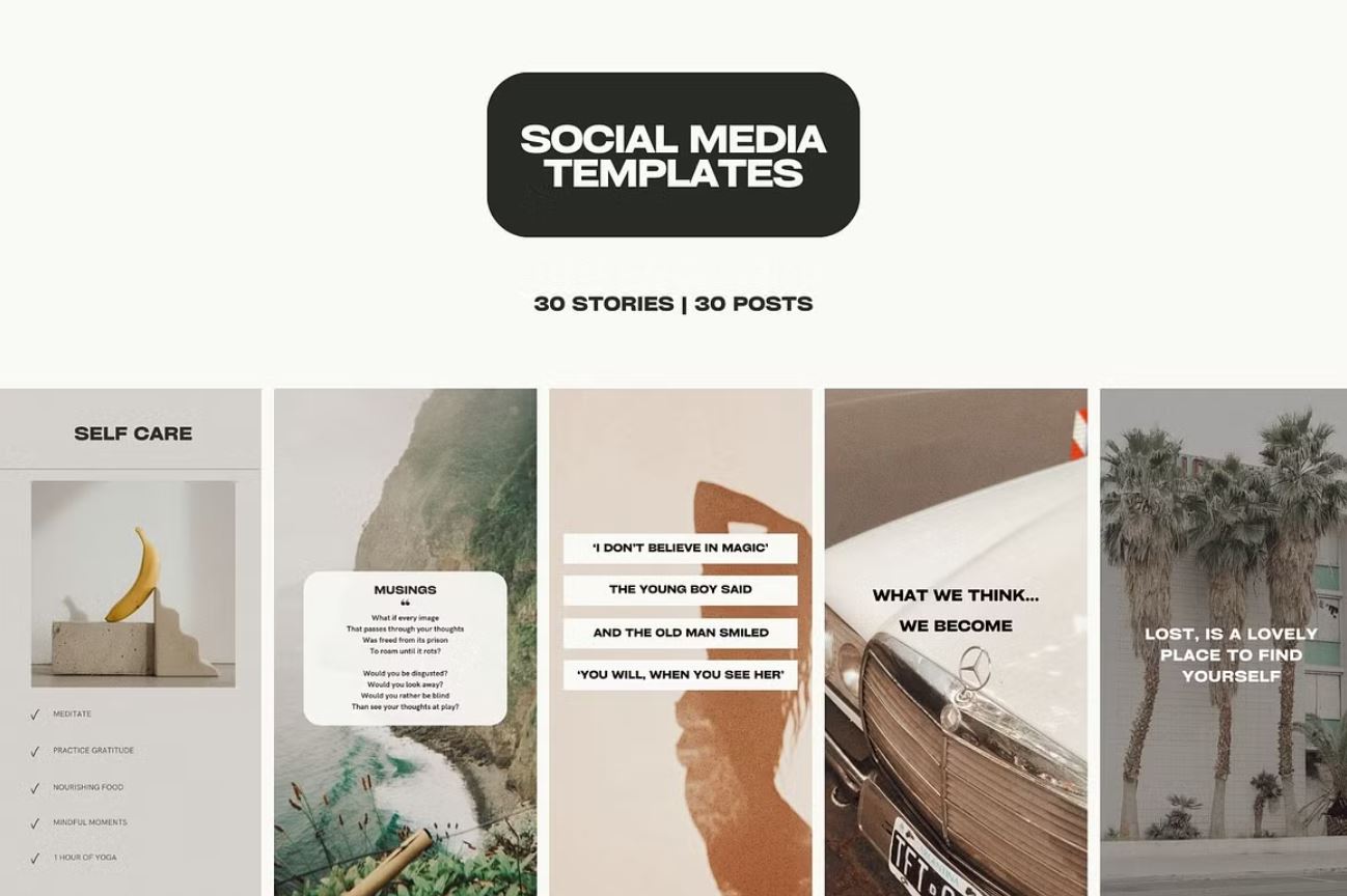 Browse Our Versatile Social Media Template Collection Today!